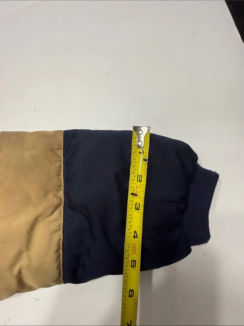 GAP Kids Hooded Colorblock Puffer Jacket - Olive, Tan, Navy